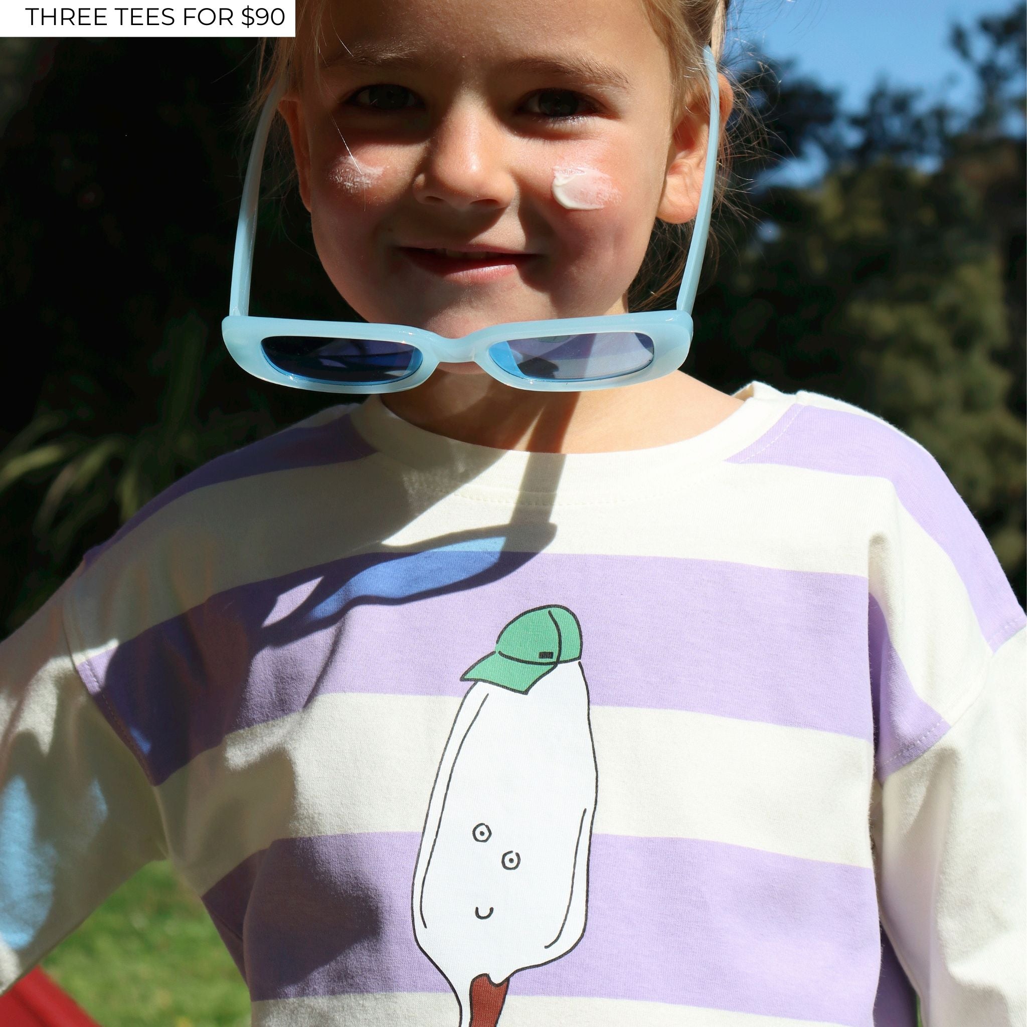 'Ice-cream Dave' organic t-shirt