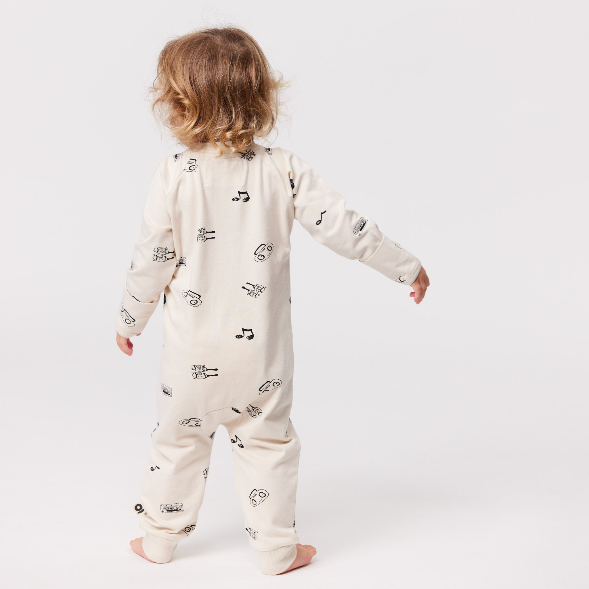 Groovy groms organic sleepsuit