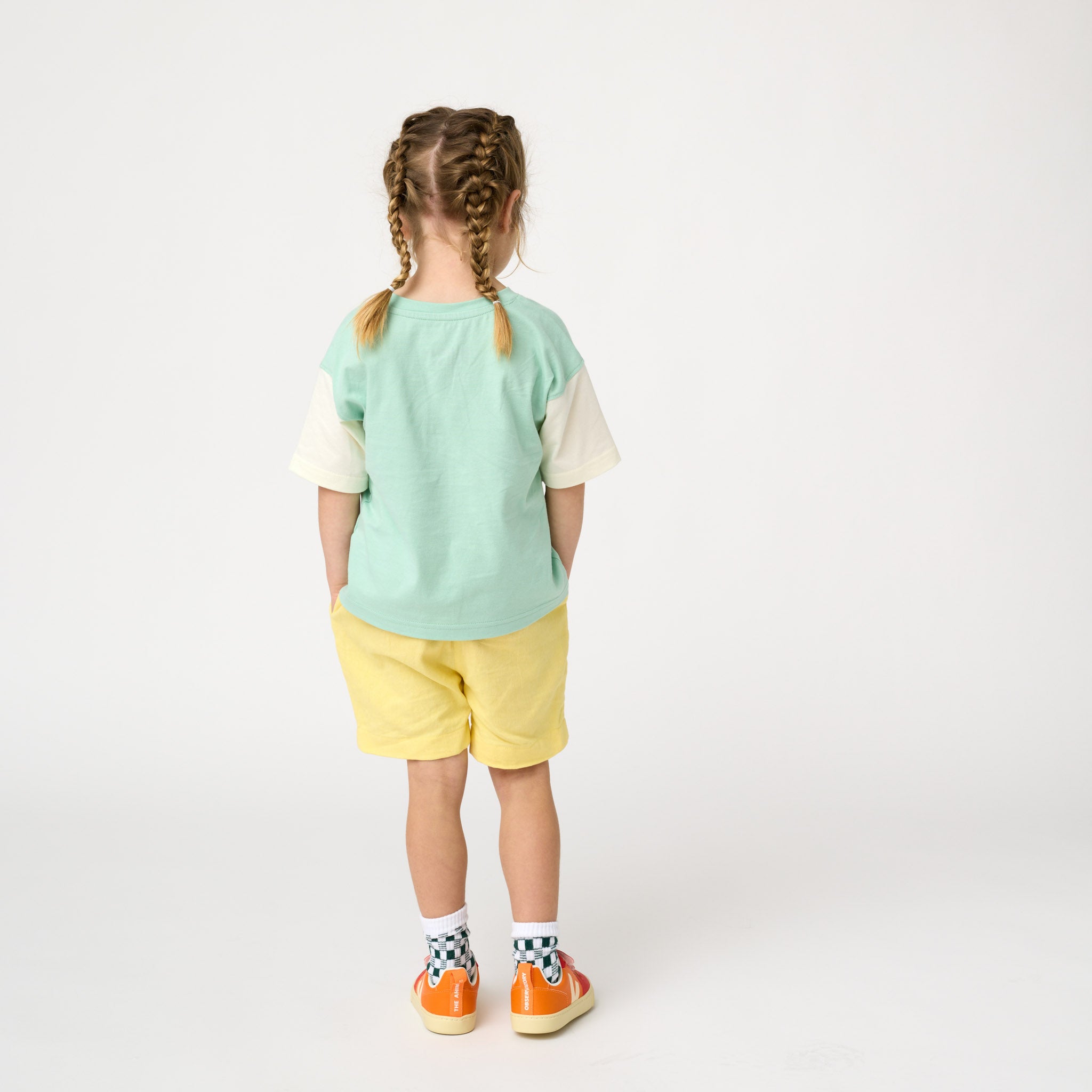 Flower power watermelon organic t-shirt