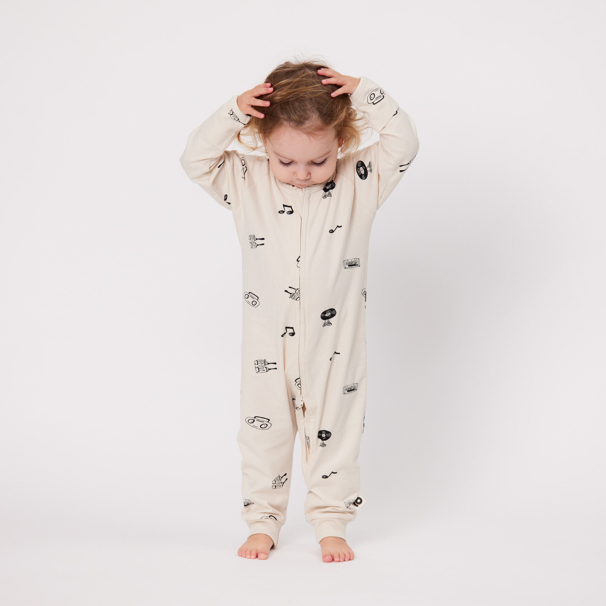 Groovy groms organic sleepsuit